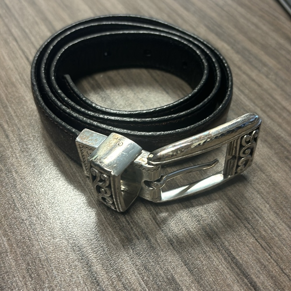 Brighton silver and copper 30”belt